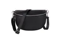 MIRROSI Bauchtasche Damen, Echtleder, Leder, Made in Italy, Umhängetasche, Brusttasche, (Schultertasche für jeden Anlass (1 Tasche & 1 Gurt), 3 Größen auswählbar), Crossbody Bag, Damen Taschen verstellbaren Schulterriemen