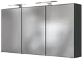 welltime Spiegelschrank Baabe 120 cm breit, inkl. Beleuchtung, Schalter und Steckdose