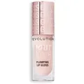 Revolution Beauty London Pout Bomb Plumping Gloss Milky Sheer Hol