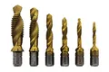 PAULIMOT Kombi-Gewindebohrer-Set M3 bis M10 mit 1/4" Bit, 5% Kobalt