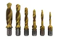 PAULIMOT Kombi-Gewindebohrer-Set M3 bis M10 mit 1/4" Bit, 5 % Kobalt