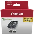 Canon Original 2er Pack Tinte schwarz - 2x9,3ml PGI-35BK - 1509B029