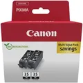 CANON Tinte PGI-35 schwarz, 2er-Pack