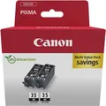 Canon PGI-35 Twin Vorteilspack 2 Tintenpatronen (2X Schwarz) Recycle-Verpackung