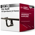 Anhängerkupplung abnehmbar für Audi A3 Sportback (5-Türer) 07.2008-03.2013 neu