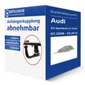 Oris Anhängerkupplung abnehmbar für AUDI A3 Sportback (5-Türer) Typ 8P AHK