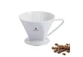 WESTMARK Permanentfilter /Filterhalter, Porzellan, Filtergröße 4, Für bis zu 4 Tassen Kaffee, Porzellan