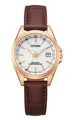 Citizen Eco-Drive EC1183-16A 29mm Goldenes Edelstahlgehäuse mit Braunem...