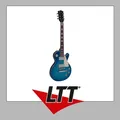 DIMAVERY LP-750 E-Gitarre, faded blueburst