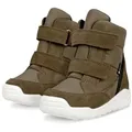 Ecco Winterstiefel URBAN MINI Snowboots, Winterboots, Klettstiefel, Winterstiefel mit Klettriemchen, GORE-TEX grün 26 EU
