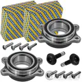 2x SNR RADLAGER-SATZ VORNE passend für AUDI A4 (8K,B8) A5 A6 (4G,C7) A7 A8 Q5 8R