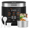 COSORI RC-R501-KEU 5.0 Liter Multifunktionskocher Schwarz (Rührschüsselkapazität