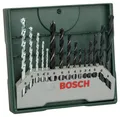 Bosch Mini-X-Line Mixed-Set, 15-teilig, 5 Stein-, 5 Metall-, 5 Holzbohrer Ausführung: 15-teilig