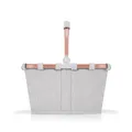 reisenthel carrybag XS Twist Sky Rose – Kleiner Stabiler Korb im XS Format Kleiner Variante der Einkaufsikone praktische Innentasche – Elegantes, wasserabweisendes Design