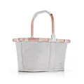 carrybag reisenthel XS - frame TWIST rose BHT 21x33.50x19.50 cm grau