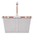 reisenthel Carrybag XS Einkaufskorb Frame Twist Sky Rose hellgrau roségoldfarben