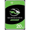 Seagate HDD BarraCuda 20TB 3.5" 5.4K SATA (20 TB, 3.5") (ST20000DM001)