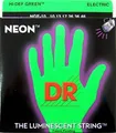 Dr. Gitarren Saiten Neon green (The Luminescent String) Grün