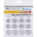 Conrad Energy Knopfzellen-set Je 2x Cr1025, Cr1620, Cr1632, Cr2016, Cr2430, Cr2450, Sowie Je 4x Cr20