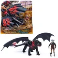 DreamWorks Dragons, Drachenzähmen leicht gemacht - Wikinger & Drachen Actionfiguren-Set, Hicks und Ohnezahn, Spielzeug für Kinder ab 4 Jahren