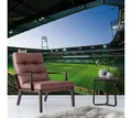 K&L Wall Art Fototapete Große Fußball Fototapete SV Werder Bremen Weserstadion XXL Vliestapete, sportliche Wohnzimmer Tapete