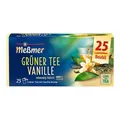 Meßmer Grüner Tee Vanille | 25 Teebeutel | Vegan | Glutenfrei | Laktosefrei