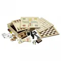 Philos Spiel, Holz-Spielesammlung - inkl. 10 Spiele - medium