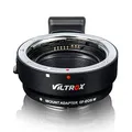 Viltrox EF-EOS M Objektivadapter Bajonettadapter Autofokus Lens Mount Adapter Objektiv Mount Konverter für Canon EF/EF-S Objektiv auf Canon EOS-M (EF-M Mount) Kamera M1 M3 M5 M6 M10 M50 M100