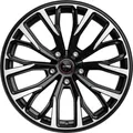 Momo RF02 black matt polish 9x20 ET40 - LK5/112 ML66.6 Alufelge schwarz