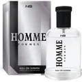 NG Homme Eau de Toilette for Men 100 ml – holzig-würziger Herrenduft mit Zitrone, Zimt & Sandelholz, inspiriert von Boss Bottled, elegant & modern