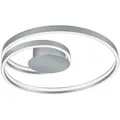 Cinque Led-Deckenleuchte Ciola, Nickel, Metall, F, 12 cm, Lampen & Leuchten, Innenbeleuchtung, Leuchten nach Räumen, Schlafzimmerlampen