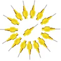 16x TePe gelb 0,7mm Zahnzwischenraumbürsten Interdentalbürsten - NEUWARE