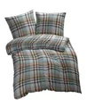 etérea Himmlische Qualität Bettwäsche etérea Flanell Bettwäsche Urban Flausch Kariert, Flanell, 3 teilig