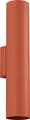 Wandleuchte LAGOS 2 roter Ocker 2xGU10 10W Stahl 30x8x6cm Sollux Lighting