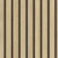 Grosfillex Wandpaneel Kunststoff LINIO 260 x 37,5 cm 8 mm Bamboo 3 Stück