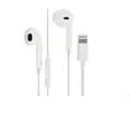 Sunix Earphones In-Ear Ohrhörer Stereo Sound Kopfhörer mit Fernbedienung und Mikrofon iOS iPhone Anschluss in Weiß