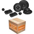 Smart ForTwo 451 Front - Hifonics Vulcan VX6.2C - 16,5cm Komposystem - Einbauset - Schwarz