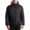 U.S. POLO ASSN. Herren-Steppjacke mit Kapuze US40127020 - Schwarz - 54
