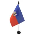 AZ FLAG - Tischflagge Haiti - 15x10 cm - Haitianische Tischfahne 10 x 15 Cm - Flaggen