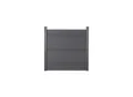 Home Deluxe WPC Sichtschutzzaun CALLADO - 1 x Element + 2 x Pfosten
