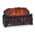 Klarstein Elektrokamin, Elektro Heizungen für Wohnzimmer & Innenräume, Elektrischer Kamin mit LED Flammen, Kamin mit App-Control, Heizlüfter mit Timer, Einstellbarer Thermostat, Heizung 1800 W