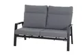 Loungebank siena GARDEN VALENCIA BHT 153x99x83 cm grau