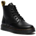 DR. MARTENS Brookline Crazy Horse Leder Chukka Schnürboots Schnürboots, Boots mit Anziehlasche schwarz 44 EU