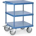 Tischwagen - Stahlblech-plattformen Bündig, Ladefläche 600 X 600 Mm - Fetra