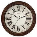 Holzwerk BEDBURG Holz Wanduhr Vintage Retro  30 cm Ø Designer Quarz Wand Uhr