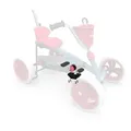 BERG Buzzy Bloom 2in1 Tretlager mit Halterung und Pedalen, grau