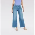 MAC Weite Jeans WIDE im Five-Pocket Style blau 42