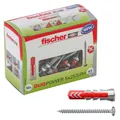 fischer DuoPower 5x25 S PH Dübel mit Schrauben 5 x 25 mm, 50 Stück 535462