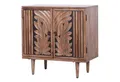 Marrakesch Orient & Mediterran Interior Kommode Kommode Aday 80 cm aus Massivholz im Boho & Mid-Century Stil (1 St), Handarbeit