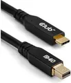 Club 3D USB TYPE-C TO MINIDISPLAYPORT DP40 BIDIRECTIONAL VESA CERTIFIED CABLE 2M/6.56FT - Kabel - Digital/Daten (CAC-1561)